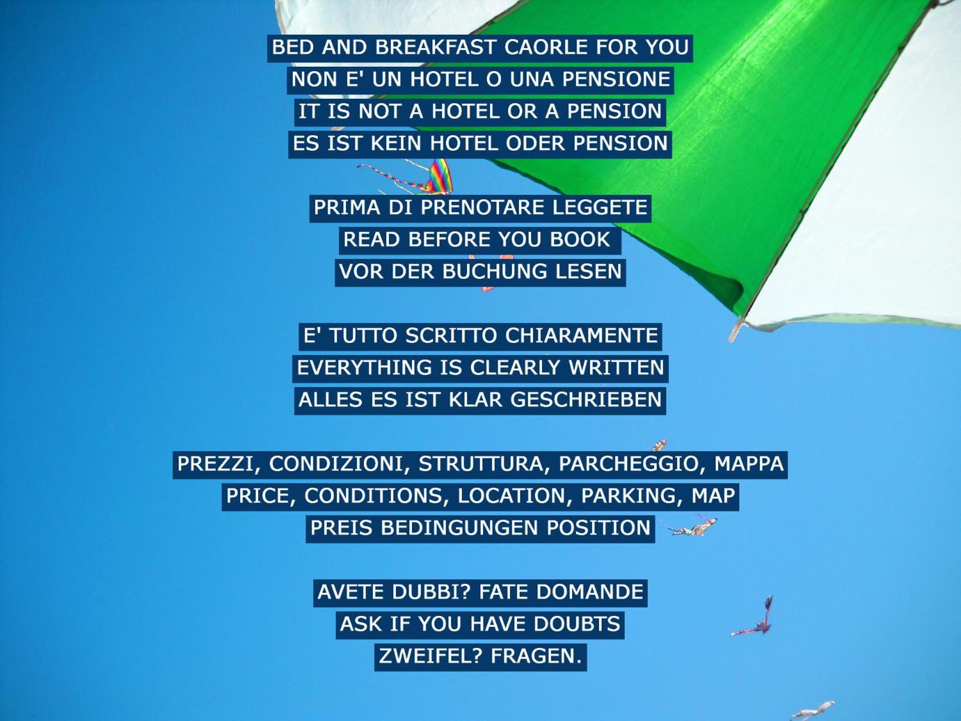 B&B Caorle For You Exteriér fotografie